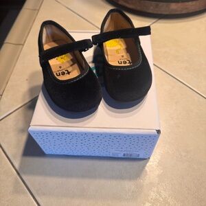 Black Kids Mary Jane Dress Shoes